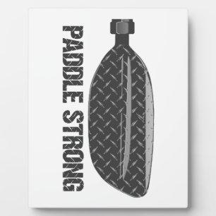 Plaque Photo Paddle fort