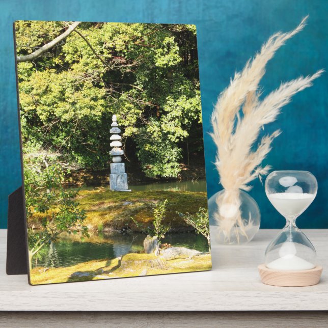 Plaque Photo Pagode du serpent blanc / Hakuja No Tsuka (Côté)