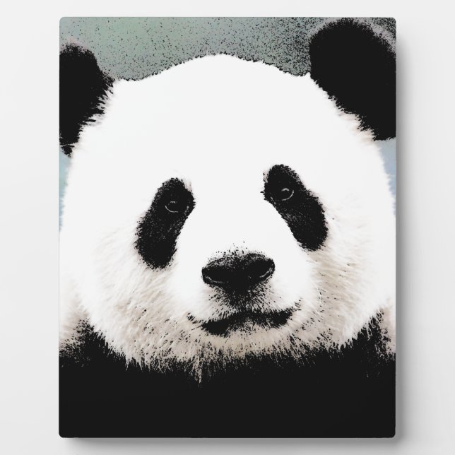 Plaque Photo Panda (Devant)