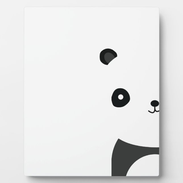 Plaque Photo Panda paisible (Devant)