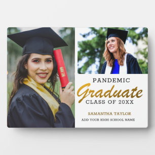 Plaque Photo Pandemic Graduate 2025 2 photo Collage
