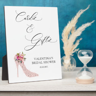 Plaque Photo Panneau de Fêtes des mariées et cadeaux Rose High