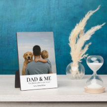 Papa & Me | Photo Fête des pères mignonne Keepsaké