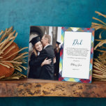 Plaque Photo Papa Thank | Plaid Photo Trame<br><div class="desc">Simple and moderne thank you en plaques to the man who made you who you are today. Le poison, c'est la loi de la liberté ! Can be customized for any moniker - papa, pépé, grandad, grand-père, grand-pére, grampa, grampy, grampy, geepa, paw-paw, pappou, pop, poppy, pappy, nonno, papa, baba, abuelo,...</div>