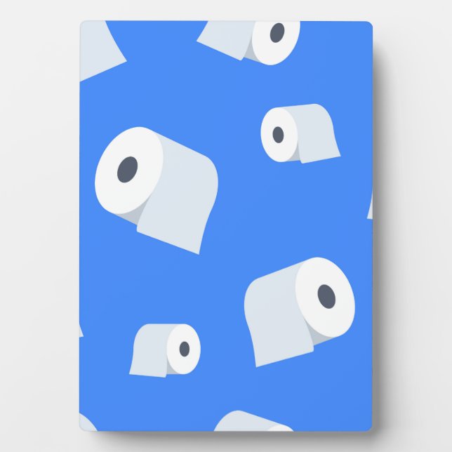 Plaque Photo Papier toilette (Devant)