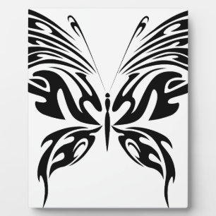 Plaque Photo Papillon Abstrait