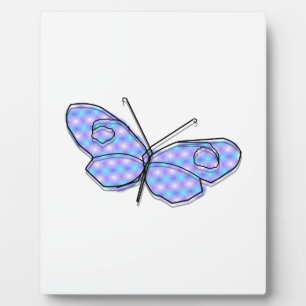 Plaque Photo Papillon cosmique