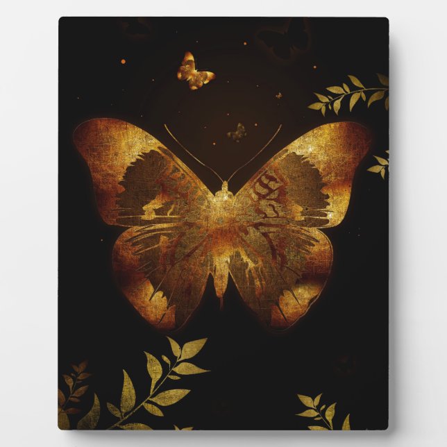 Plaque Photo Papillon de fer (Devant)