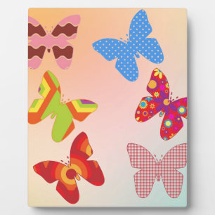 Plaque Photo Papillons