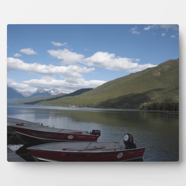 Plaque Photo Parc photographique Glacier National. (Devant)