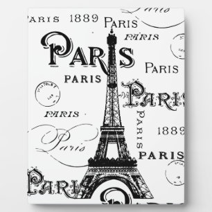 Plaque Photo Paris France Gifts and Souvenirs