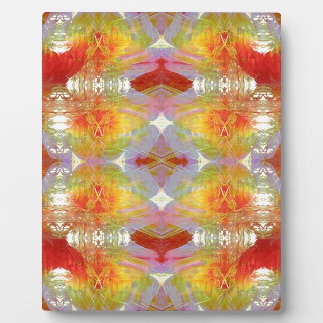 Plaque Photo Parrot feathers (Devant)