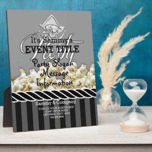 Plaque Photo Parti pirate personnalisé