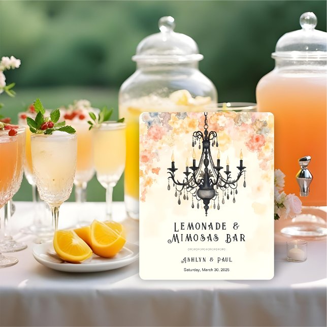 Plaque Photo Pastel Chic Elegant Floral Vintage Chandelier (Pastel Colors Chic Elegant Floral Vintage Chandelier Bridal Shower Wedding Signs Plaque. )