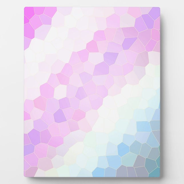 Plaque Photo Pastel Mosaic (Devant)