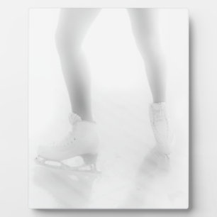 Plaque Photo Patinage sur glace