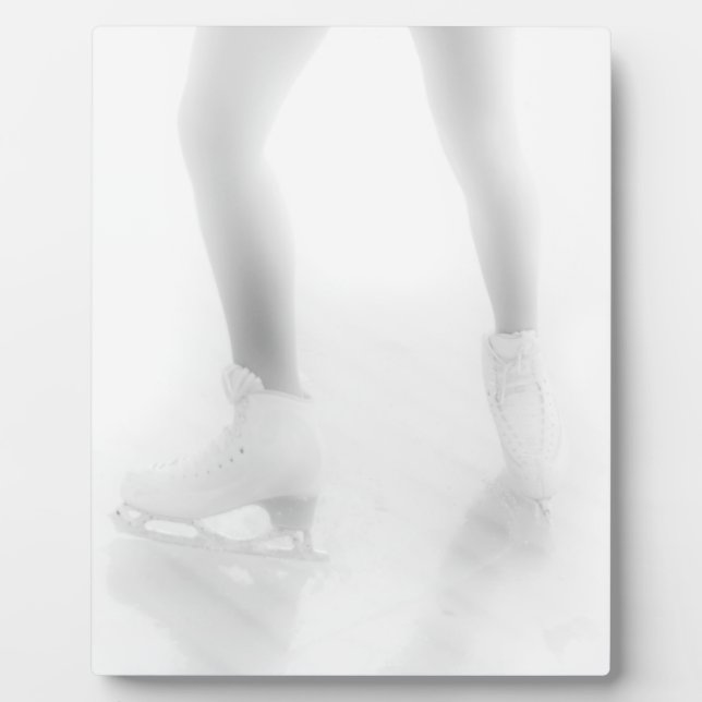Plaque Photo Patinage sur glace (Devant)