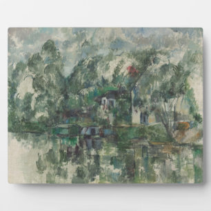 Plaque Photo Paul Cezanne   At the Water's Edge 1890