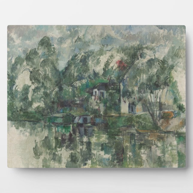 Plaque Photo Paul Cezanne | At the Water's Edge 1890 (Devant)
