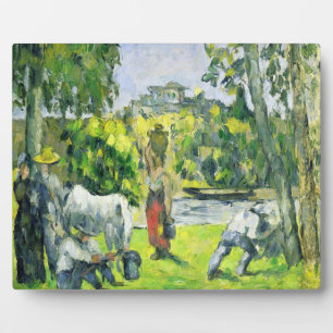 Plaque Photo Paul Cezanne   Life in the Fields, c.1875 (huile s