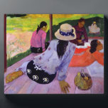 Plaque Photo Paul Gauguin | the Siesta, 1891-2 (oil on canvas)<br><div class="desc">Image : 83580 La Siesta,  1891-2 (huile sur toile). Gauguin,  Paul (1848-1903). Collection privée,  Peter Willi. Art,  Art.</div>