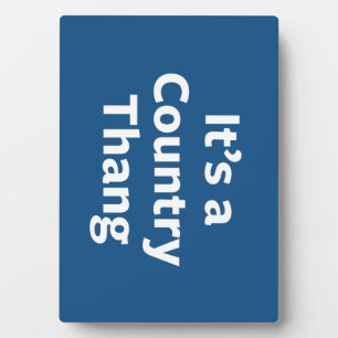 Plaque Photo Pays Thang