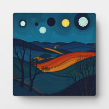 Paysage Abstrait serein