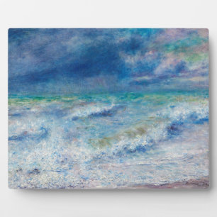 Plaque Photo Paysage bleu de Renoir Impressionniste Peinture
