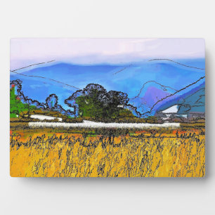 PLAQUE PHOTO PAYSAGE DE LA MONTAGNE