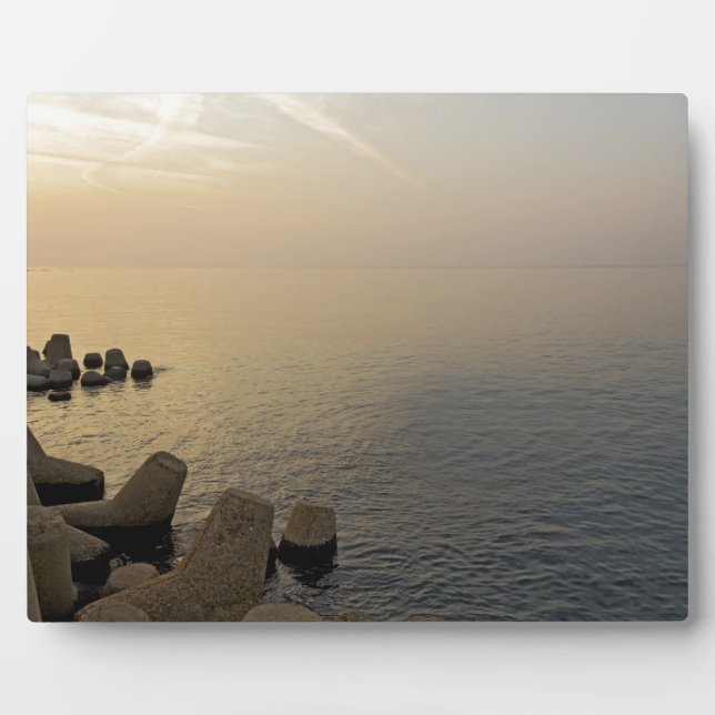 Plaque Photo Paysage marin (Devant)