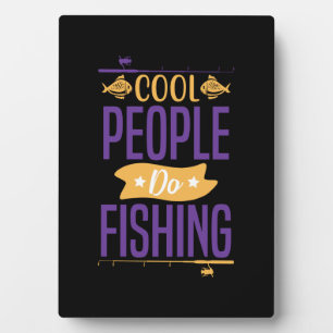 Plaque Photo Pêche Art Cool Les gens pratiquent la pêche