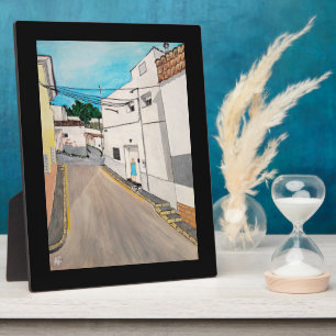 Plaque Photo Peinture Calle Cabanilles par Alfred Fox