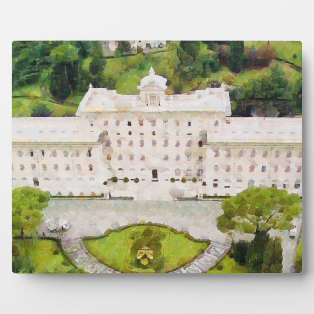 Plaque Photo Peinture de Vatican (Devant)