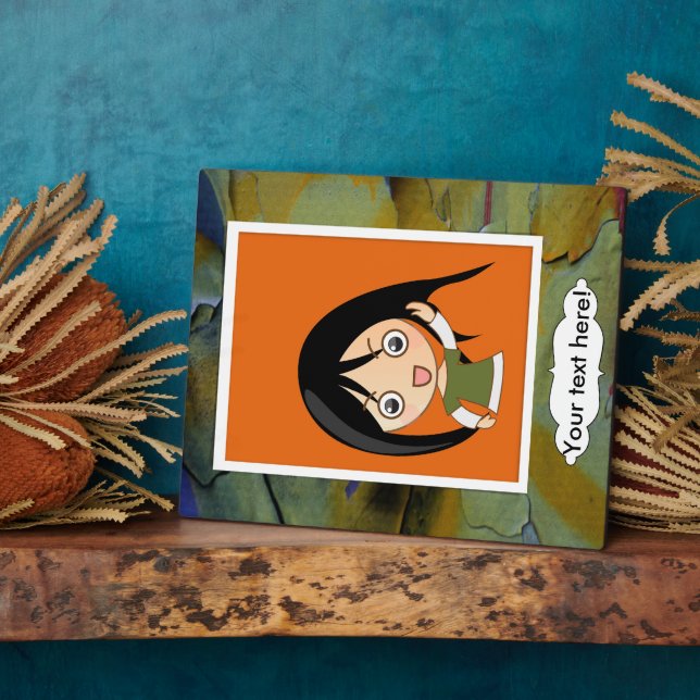 Plaque Photo Peinture d'épluchage (Côté)