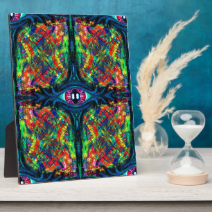 Plaque Photo Peinture tordue et trompeuse