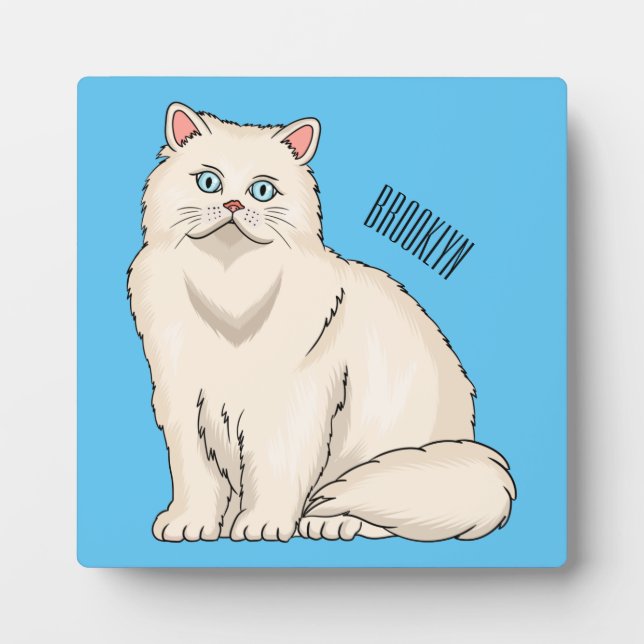Plaque Photo Persian cat (Devant)