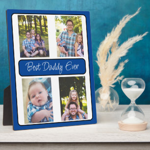 Plaque Photo Personalized Best Daddy Ever Photo  
