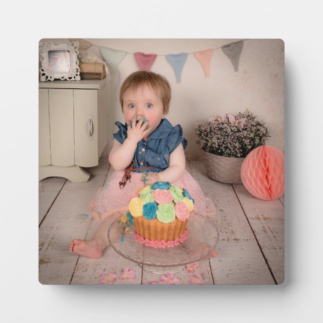Plaque Photo Personalized Birthday Photo Frame (Devant)