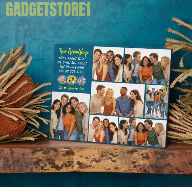 Plaque Photo Personalized Friendship | Best Friend (Personalized Friendship | Best Friend Plaque
)