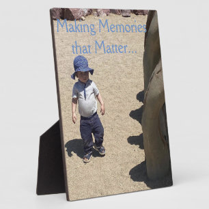 Plaque photo personnalisable, rendre les souvenirs