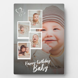 Plaque Photo Personnalisé Joyeux Anniversaire Photo Collage Pla