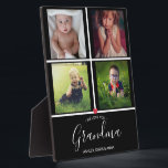 Plaque Photo Personnalisé Nous Vous Aimons Nana Best Grandma Ca<br><div class="desc">Personnalisé Nous Vous Aimons Nana Best Grandma Cadeau</div>