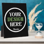 Plaque Photo personnalisé, unique, élégant et minimaliste<br><div class="desc">Ce design est accessible à tous. N'hésitez pas à customiser le logo,  les images,  le texte et les couleurs selon vos préférences. Merci beaucoup.</div>
