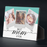 Plaque Photo Personnalisée Maman Cadeaux Fête des mères Famille<br><div class="desc">Personnalisée Maman Cadeaux Fête des mères Famille unique</div>