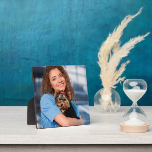 Plaque Photo Personnaliser la photo personnalisée Easel