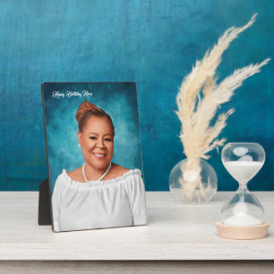 Plaque Photo Personnaliser le cadeau de peinture à l'huile numé