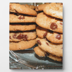 Plaque Photo Personnaliser les cookies Dessert Chocolate Chip S