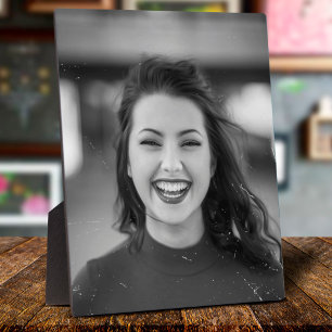 Plaque Photo Personnalisez Votre Propre Photo Vintage En Noir E