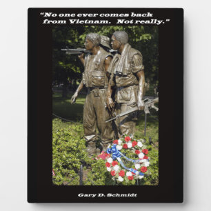 Plaque Photo Personne Ne Revient Jamais Du Vietnam