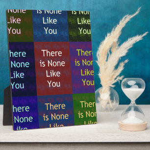 Plaque Photo Personne ne vous aime